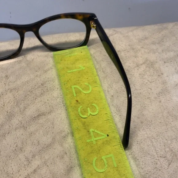 Prada Tortoiseshell Women's Glasses VPR 11S - Picture 8 of 9